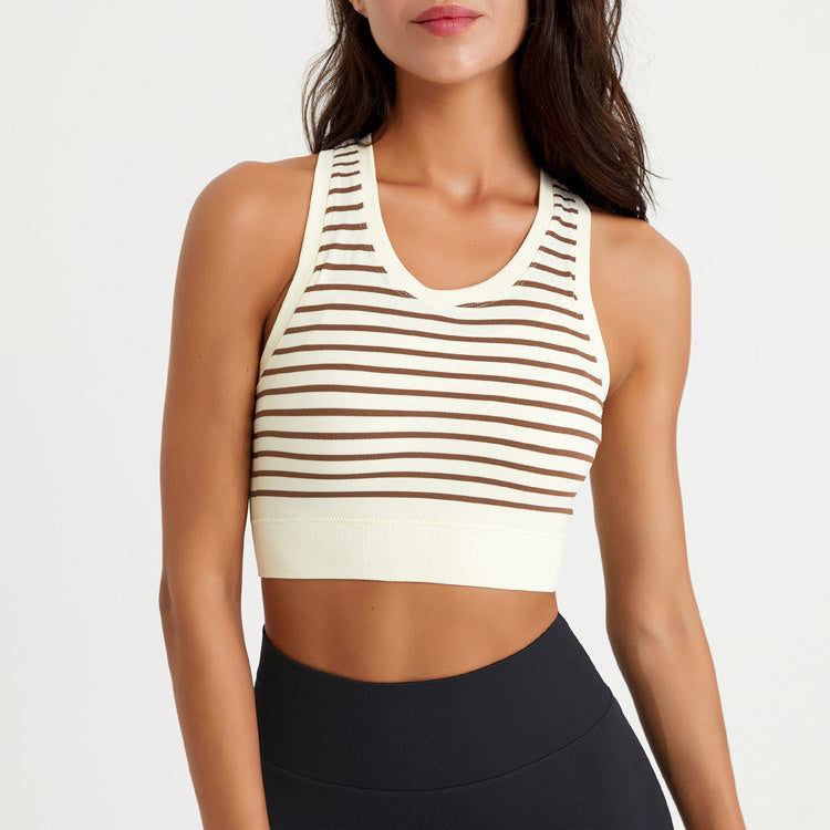 She Broke The Internet Yoga Top- Brown