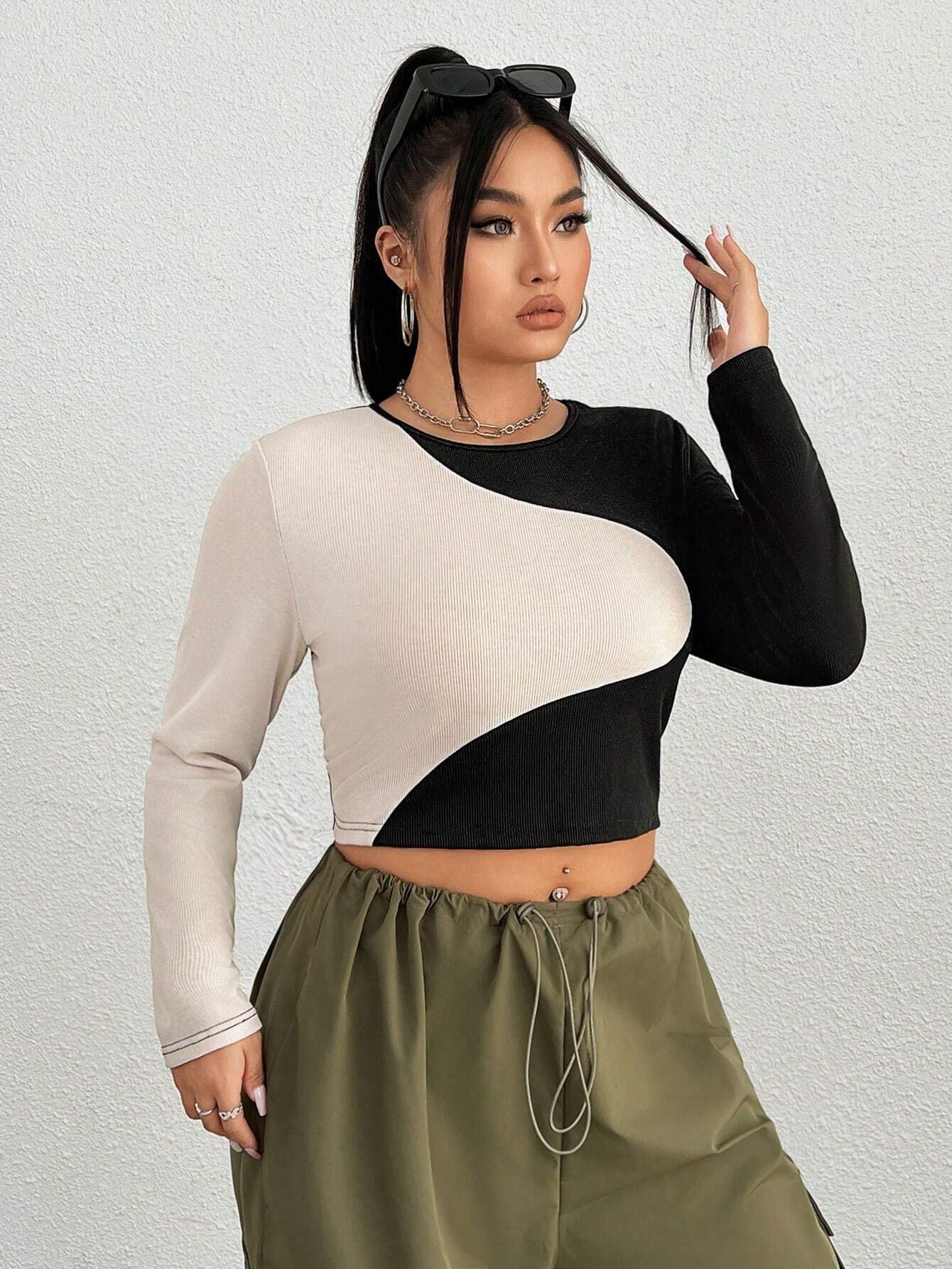 Ying To My Yang Cropped Long Sleeve