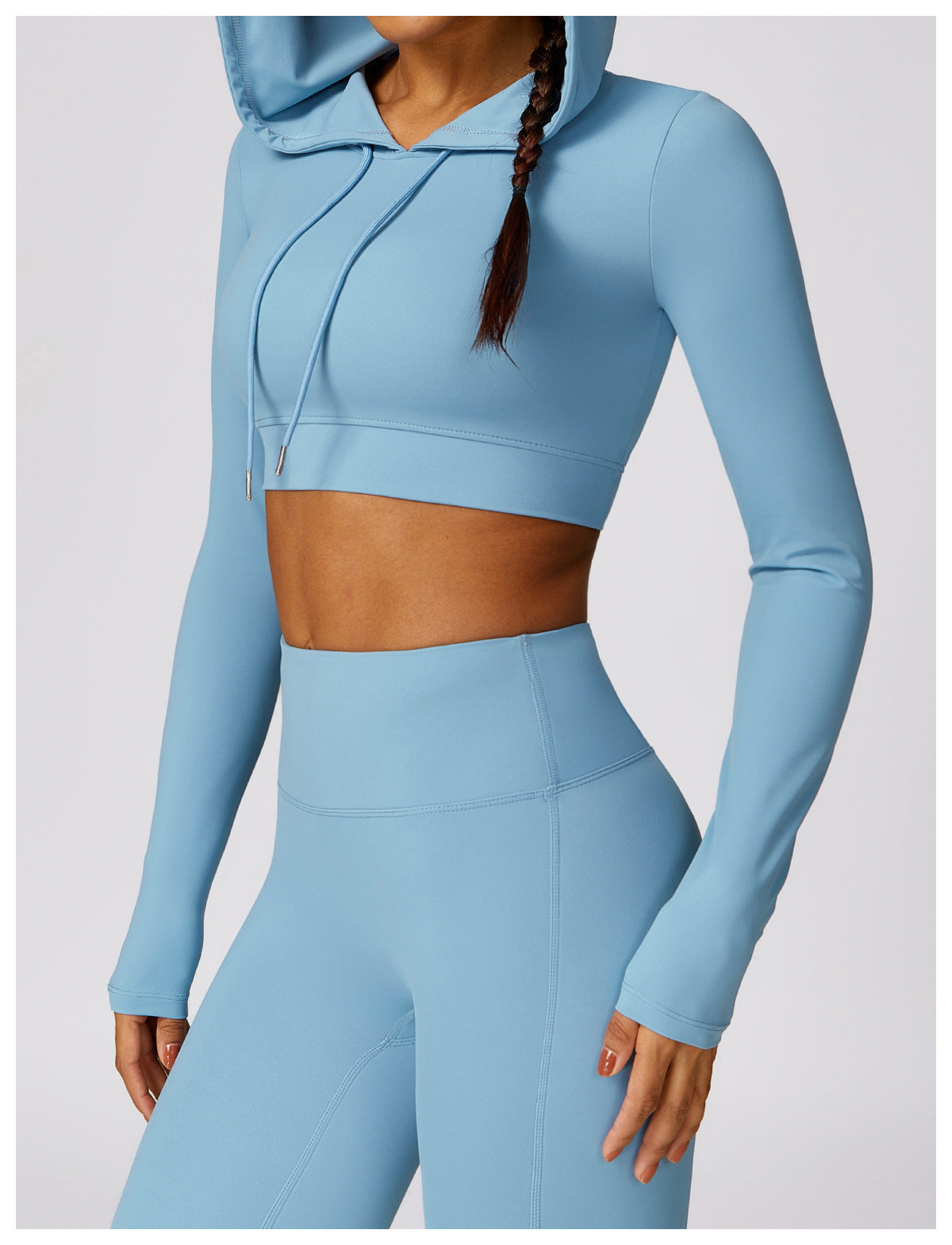 Its Novu Hooded Cropped Top