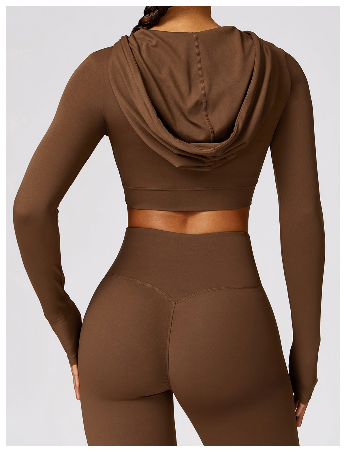 Its Novu Hooded Cropped Top