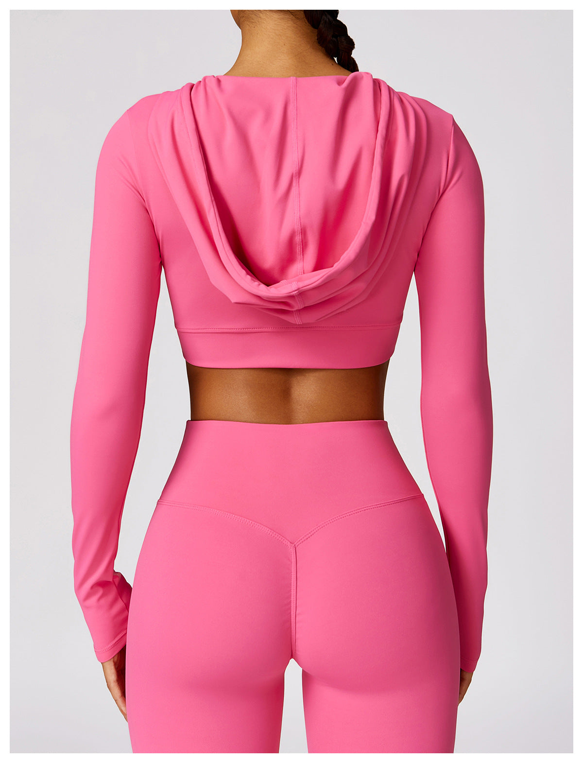 Its Novu Hooded Cropped Top