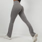 Novu Vibe Slim Flare Pant - Dark Grey