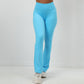 Novu Vibe Slim Flare Pant - Light Blue