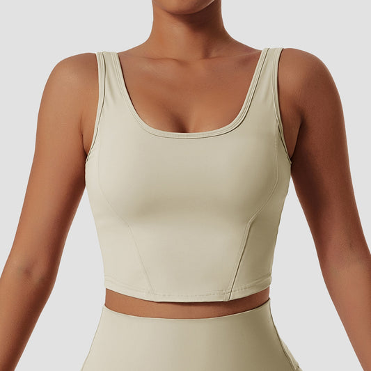 NovuAthletica Re-envisioned Hemmed Crop Top