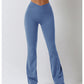 Novu Vibe Slim Flare Pant - Haze Blue