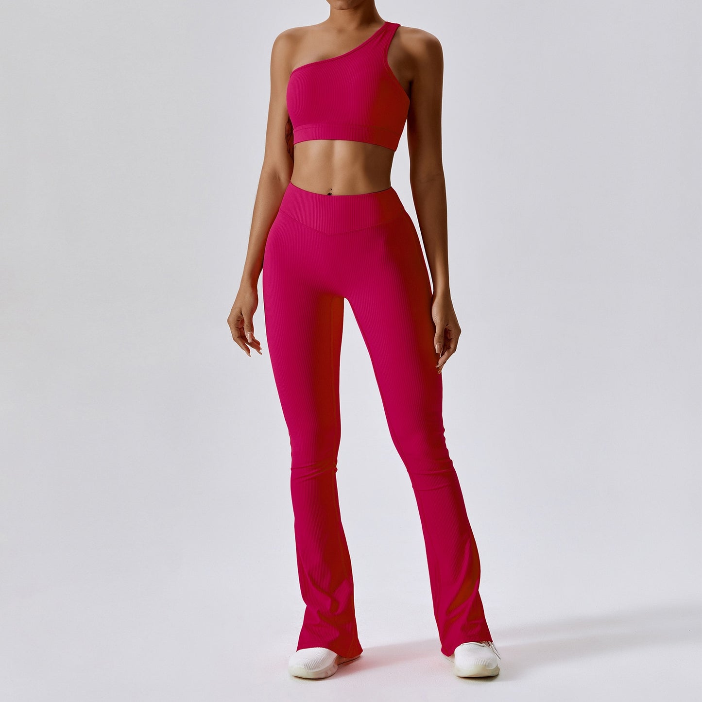 Cross Bodty Flare Leggings  2PCS Tracksuit