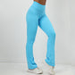 Novu Vibe Slim Flare Pant - Light Blue