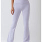 Novu Vibe Slim Flare Pant - Spring Purple