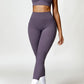 Ruched Halter Neck Bra and Pocketed Leggings Active Set