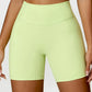 High Waist Active Shorts