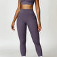 Ruched Halter Neck Bra and Pocketed Leggings Active Set