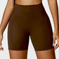 High Waist Active Shorts