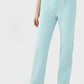 Elevate Lounge High-Rise Fleece Straight Leg Sweats - Teal