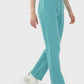 Elevate Lounge High-Rise Fleece Straight Leg Sweats - Teal