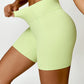 High Waist Active Shorts