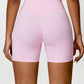 High Waist Active Shorts