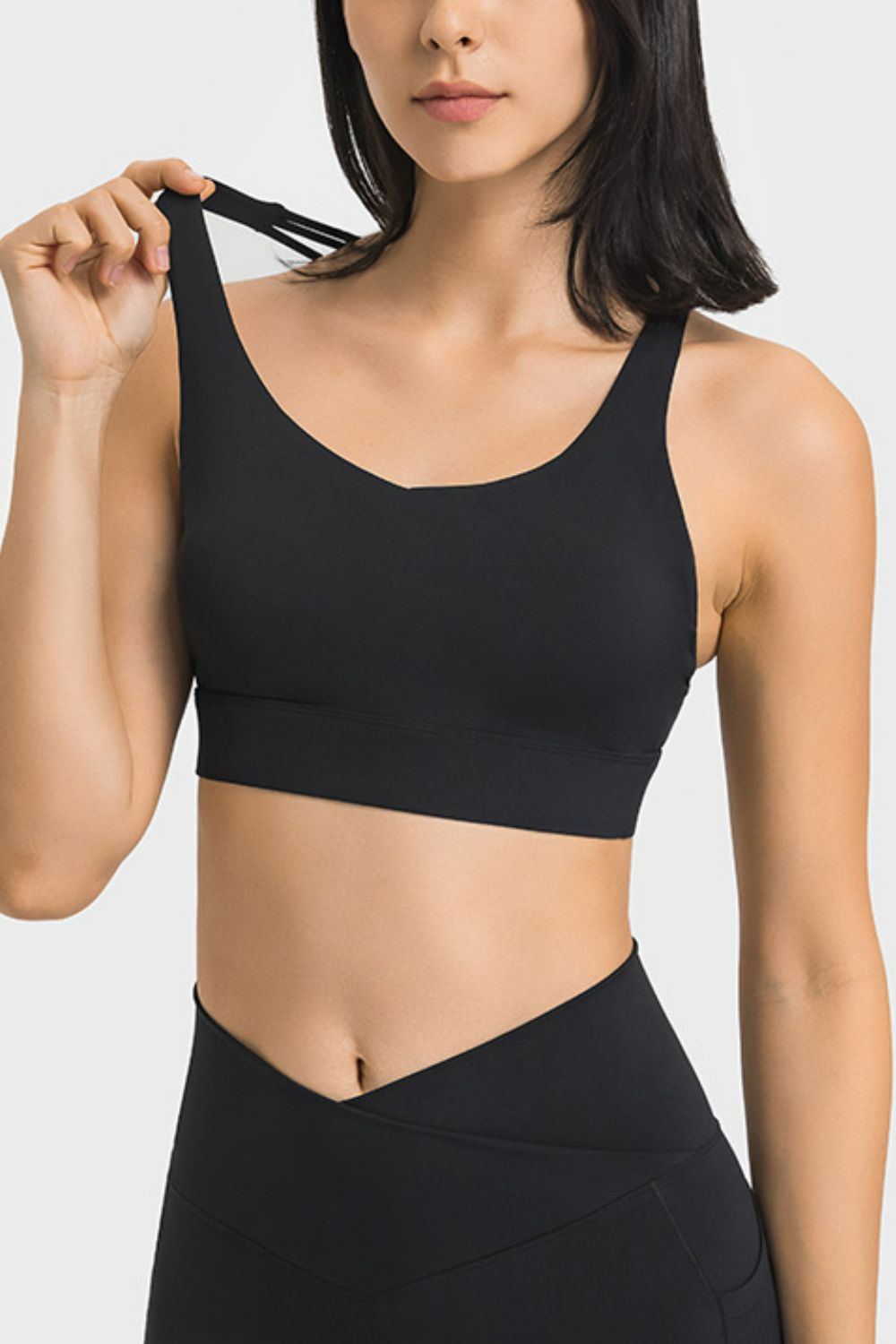 Crisscross Back Sports Bra