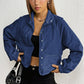 Winters Wonder Snap Down Collared Jacket