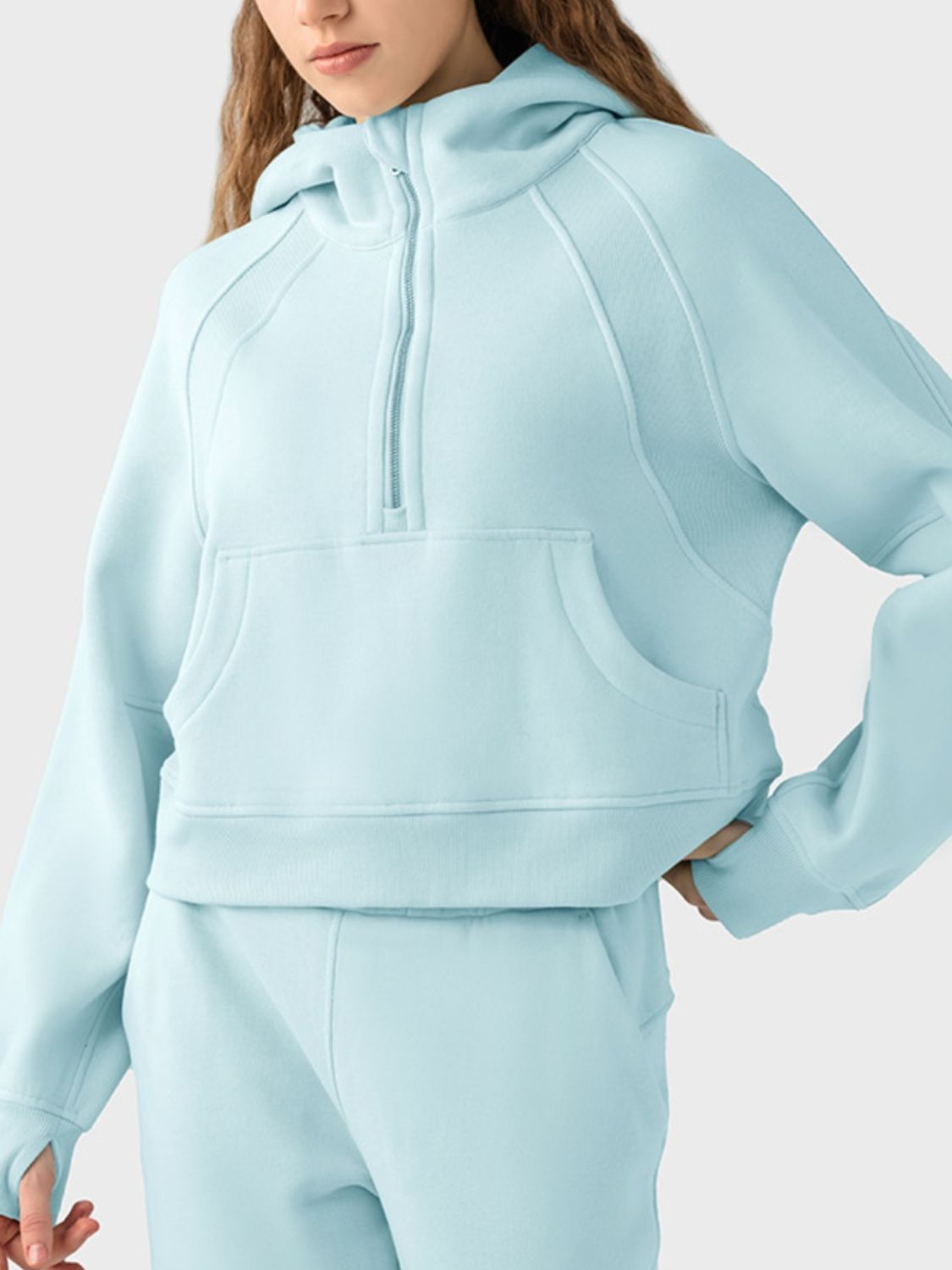 Vinyasa Flow Half-Zip Hoodie